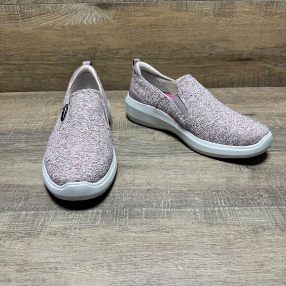 Ryka Ally Rose Textile Side Zipper Sneaker Women's Size 8 - Picture 6 of 7